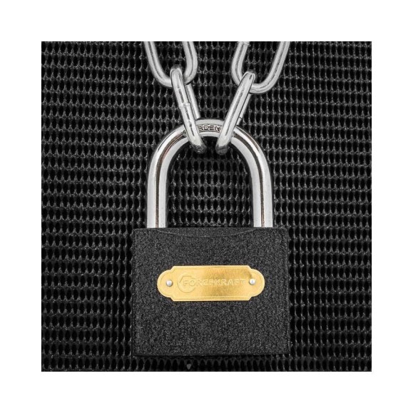 Замок навесной Forcekraft FK-W-Black/FB/75(60383) Замок навесной Forcekraft FK-W-Black/FB/75(60383)