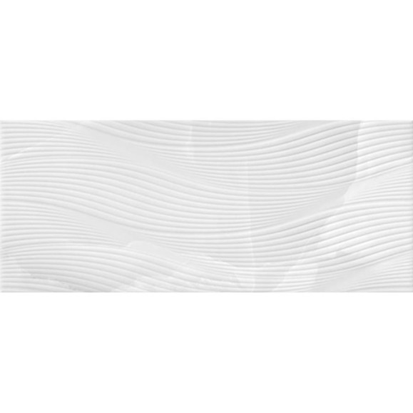 Керамическая плитка настенная Gracia Ceramica Moonrise white белый 03 25x60 см (рельеф), 1.2 кв. м/8 шт. СК000042675