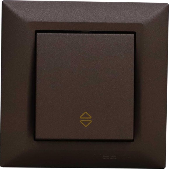 Выключатель Metronex Electric Roma Choco реверсивный FVK010108TKR Выключатель Metronex Electric Roma Choco реверсивный FVK010108TKR