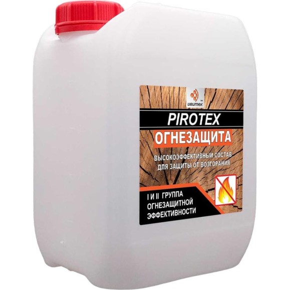 Огнезащита ИВИТЕК Пиротекс 5 л, розовый индикатор И00001202 Огнезащита ИВИТЕК Пиротекс 5 л, розовый индикатор И00001202