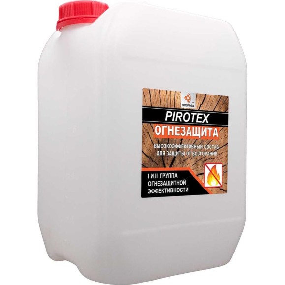 Огнезащита ИВИТЕК Пиротекс 10 л, розовый индикатор И00001208
