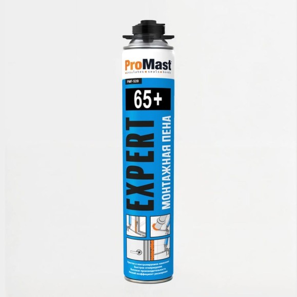 Профессиональная монтажная пена под пистолет Expert ProMast PMF520R00W Профессиональная монтажная пена под пистолет Expert ProMast PMF520R00W