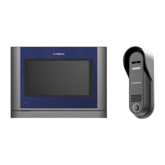 HD Комплект видеодомофона и вызывной панели COMMAX CDV-704MA(синий)/DRC-4CPHD(темно-серый) HD Комплект видеодомофона и вызывной панели COMMAX CDV-704MA(синий)/DRC-4CPHD(темно-серый)