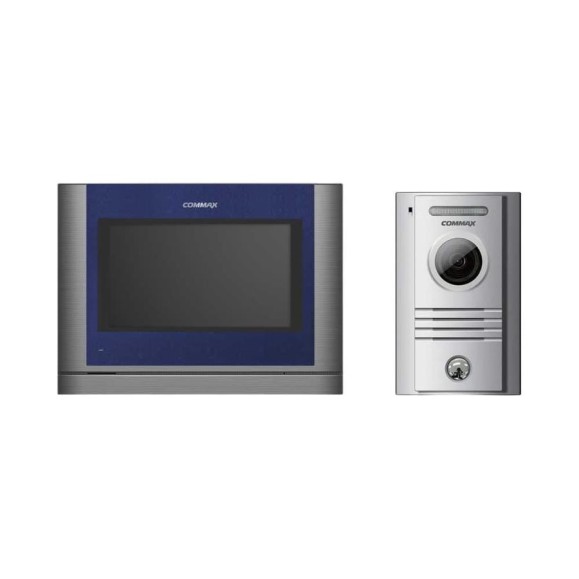 HD Комплект видеодомофона и вызывной панели COMMAX CDV-704MA(синий)/DRC-40KHD HD Комплект видеодомофона и вызывной панели COMMAX CDV-704MA(синий)/DRC-40KHD