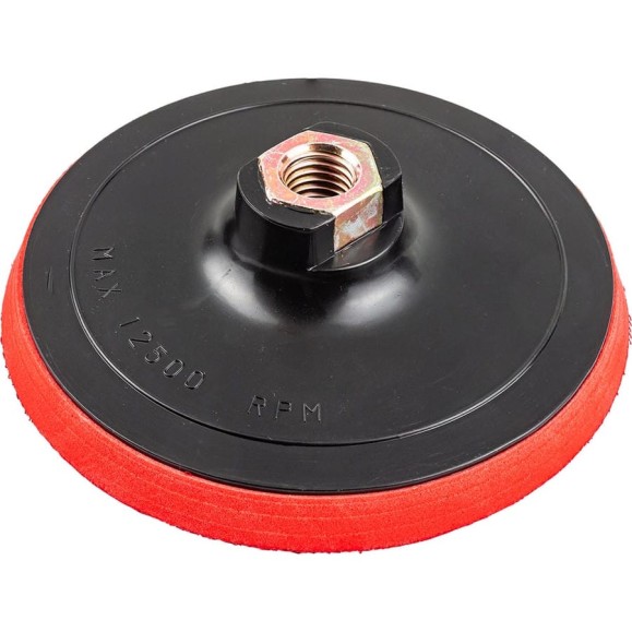 Тарелка опорная с Velcro фиксацией для УШМ 125 мм, М14 под ключ Forsage F-PSD125E(49668) Тарелка опорная с Velcro фиксацией для УШМ 125 мм, М14 под ключ Forsage F-PSD125E(49668)