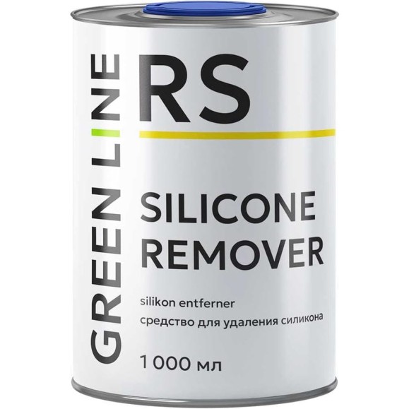 Средство для удаления силикона GREEN LINE Silicone Remover 1000 мл 40RS–1000–SR Средство для удаления силикона GREEN LINE Silicone Remover 1000 мл 40RS–1000–SR