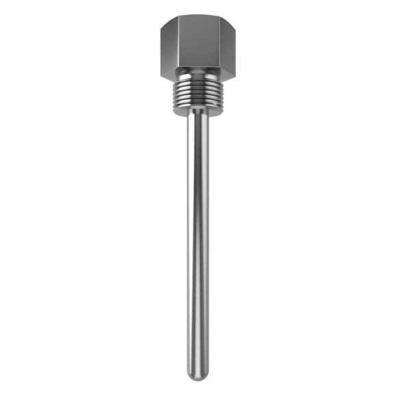 Погружная гильза Завод RGP G1/2", L1 = 85 мм, D=8 мм D12-85 Погружная гильза Завод RGP G1/2", L1 = 85 мм, D=8 мм D12-85