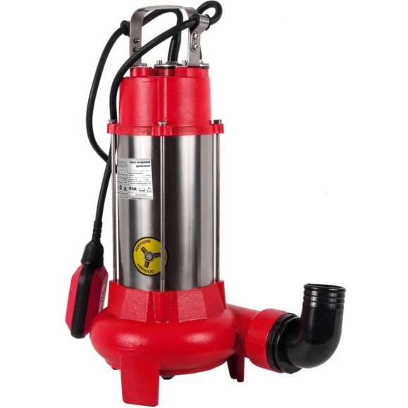 Дренажный насос QUATTRO ELEMENTI ПРОФ Sewage 1100F Ci-Cut 645-297 Дренажный насос QUATTRO ELEMENTI ПРОФ Sewage 1100F Ci-Cut 645-297