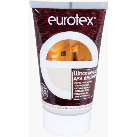 ШПАТЛЕВКА ПО ДЕРЕВУ Eurotex БУК 0,225 КГ 17747 ШПАТЛЕВКА ПО ДЕРЕВУ Eurotex БУК 0,225 КГ 17747