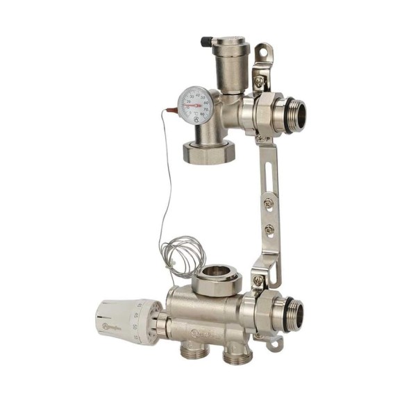 Насосно-смесительный узел Aquasfera латунь, 1", без насоса, 130-180 мм 9510-01 040-4955