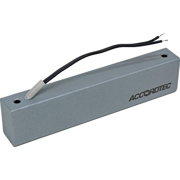 Электромагнитный замок ACCORDTEC ML-180K с уголком, цвет Серебряный металлик AT-15309 Электромагнитный замок ACCORDTEC ML-180K с уголком, цвет Серебряный металлик AT-15309