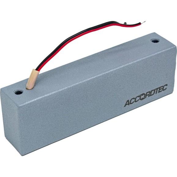 Электромагнитный замок ACCORDTEC ML-300K с уголком, цвет Серебряный металлик AT-15313 Электромагнитный замок ACCORDTEC ML-300K с уголком, цвет Серебряный металлик AT-15313