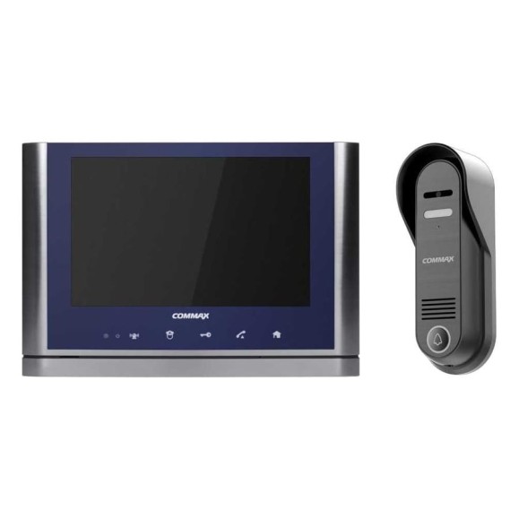 IP Комплект видеодомофона и вызывной панели COMMAX CIOT-1020M Silver+ Blue/D20P CIOT-1020MSilver+Blue/CIOT-D20P IP Комплект видеодомофона и вызывной панели COMMAX CIOT-1020M Silver+ Blue/D20P CIOT-1020MSilver+Blue/CIOT-D20P