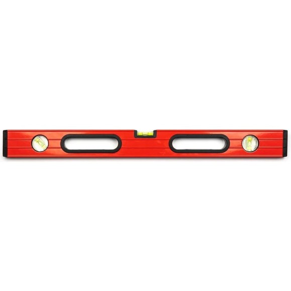 Уровень окрашенный ALUKOMTOOLS с ручками и 3 акриловыми индикаторами, 120 см 2214992120R Уровень окрашенный ALUKOMTOOLS с ручками и 3 акриловыми индикаторами, 120 см 2214992120R