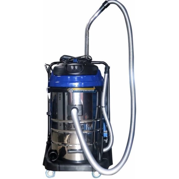 Пылеводосос ТЕМП 80 л, нержавеющий, 220 V, 2200 W, 2 турбины TVC80-2 Пылеводосос ТЕМП 80 л, нержавеющий, 220 V, 2200 W, 2 турбины TVC80-2