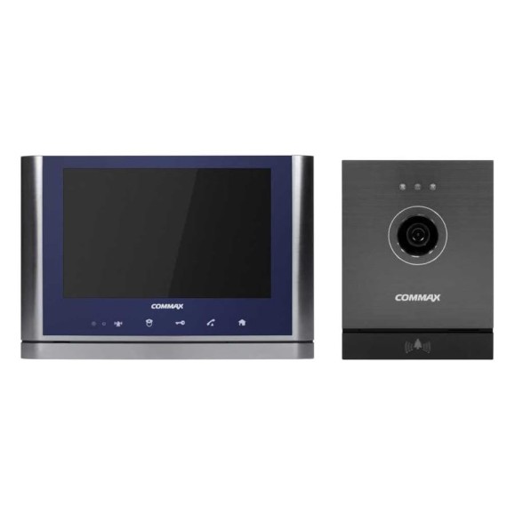 IP Комплект видеодомофона и вызывной панели COMMAX CIOT-1020M Silver+ Blue/D21M CIOT-1020MSilver+Blue/CIOT-D21M IP Комплект видеодомофона и вызывной панели COMMAX CIOT-1020M Silver+ Blue/D21M CIOT-1020MSilver+Blue/CIOT-D21M