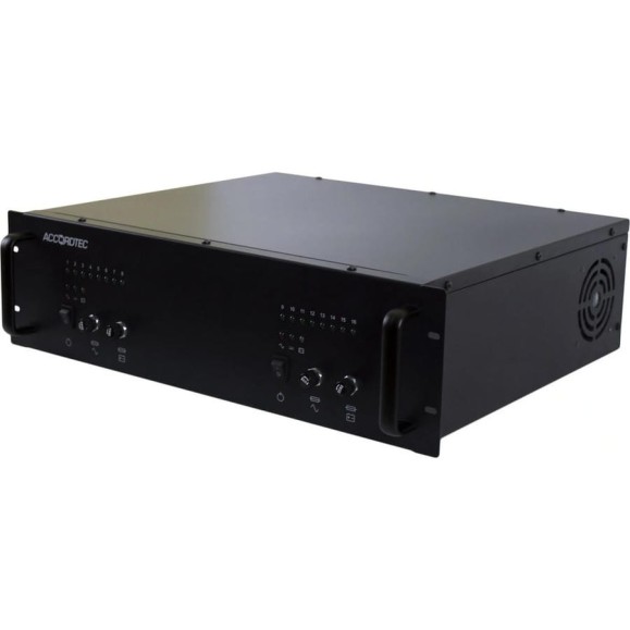 Источник бесперебойного питания ACCORDTEC ББП-80x2 v.16 RACK 3U AT-02716