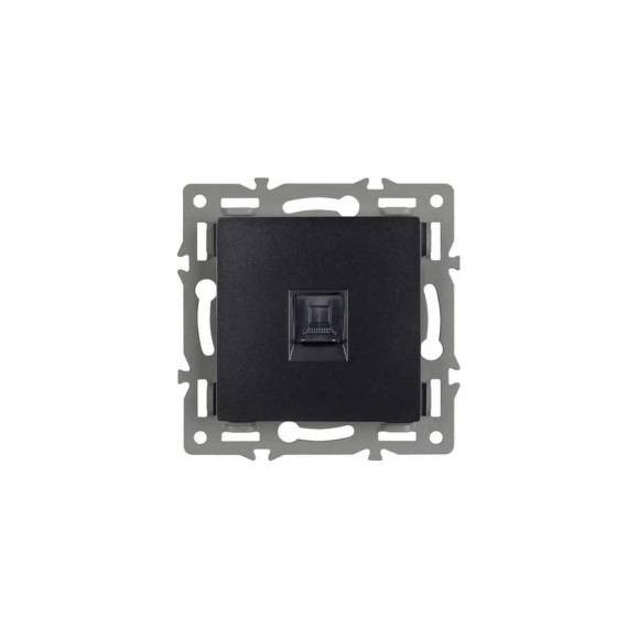 Механизм компьютерной розетки Arlight SCT-MPC1-PL-BK 1шт 045334 Механизм компьютерной розетки Arlight SCT-MPC1-PL-BK 1шт 045334