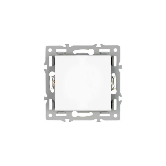 Механизм выключателя одноклавишный перекрёстный Arlight SWT-MKX1-PL-WH 1шт 043718