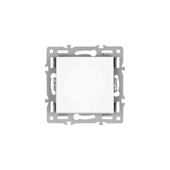Механизм выключателя одноклавишный проходной Arlight SWT-MKP1-PL-WH 1шт 043714 Механизм выключателя одноклавишный проходной Arlight SWT-MKP1-PL-WH 1шт 043714