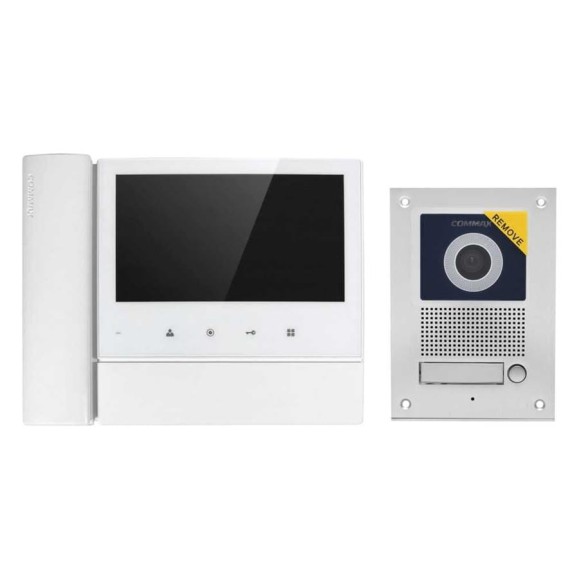 Комплект видеодомофона и вызывной панели COMMAX CDV-70N(белый)/DRC-41UN Комплект видеодомофона и вызывной панели COMMAX CDV-70N(белый)/DRC-41UN
