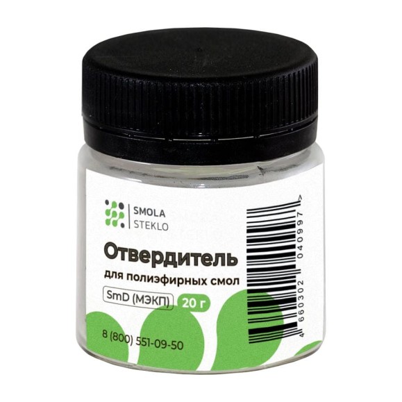 Отвердитель для полиэфирных смол Смола-Стекло SmD Метилэтилкетонпероксид (МЭКП) (20 гр) ot0027 Отвердитель для полиэфирных смол Смола-Стекло SmD Метилэтилкетонпероксид (МЭКП) (20 гр) ot0027