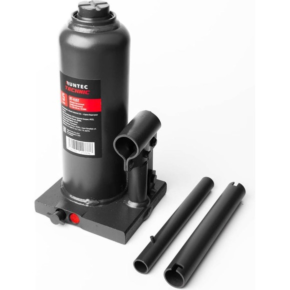 Домкрат бутылочный профессиональный RUNTEC 5 т, 220-420 мм TECHNIC RT-VJ5T Домкрат бутылочный профессиональный RUNTEC 5 т, 220-420 мм TECHNIC RT-VJ5T