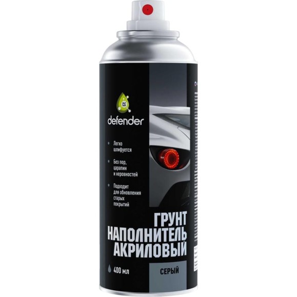 Грунт-наполнитель Defender Auto (Серый) 10601 Грунт-наполнитель Defender Auto (Серый) 10601