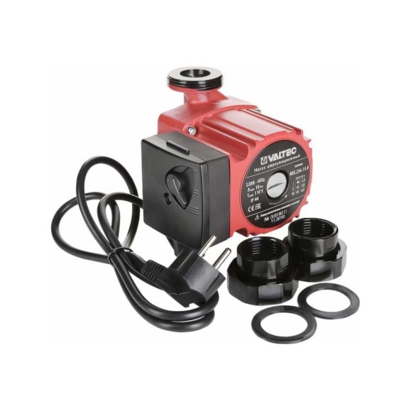 Циркуляционный насос Valtec VRS 25/6-130 с гайками VRS.256.13.0 Циркуляционный насос Valtec VRS 25/6-130 с гайками VRS.256.13.0