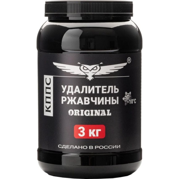 Удалитель ржавчины КППС original (банка 3кг), паста антикоррозионная УТ003508924 Удалитель ржавчины КППС original (банка 3кг), паста антикоррозионная УТ003508924