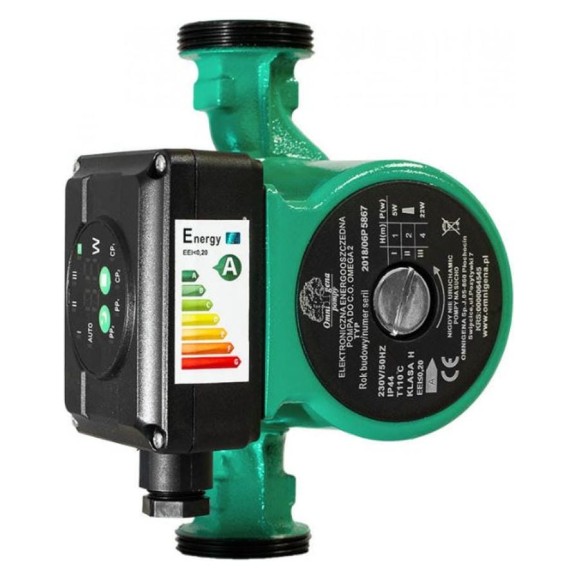 Циркуляционный насос Omnigena OMEGA 2TYP 25-60 AUTO 130 13000725 Циркуляционный насос Omnigena OMEGA 2TYP 25-60 AUTO 130 13000725