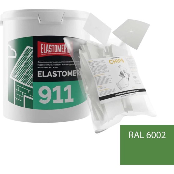Ремкомплект для гидроизоляции и ремонта кровли Elastomeric Systems Elastomeric 911 (3кг.) зеленый и Chips 50шт 911_6002_3kg_kvadrat_7х7 Ремкомплект для гидроизоляции и ремонта кровли Elastomeric Systems Elastomeric 911 (3кг.) зеленый и Chips 50шт 911_6002_3kg_kvadrat_7х7