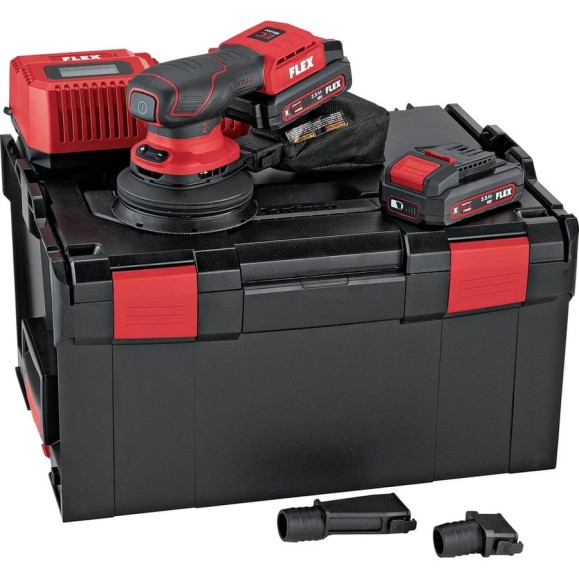 Аккумуляторная эксцентриковая шлифмашина FLEX ORE 2-125 18-EC/2.5 Set 532083 Аккумуляторная эксцентриковая шлифмашина FLEX ORE 2-125 18-EC/2.5 Set 532083