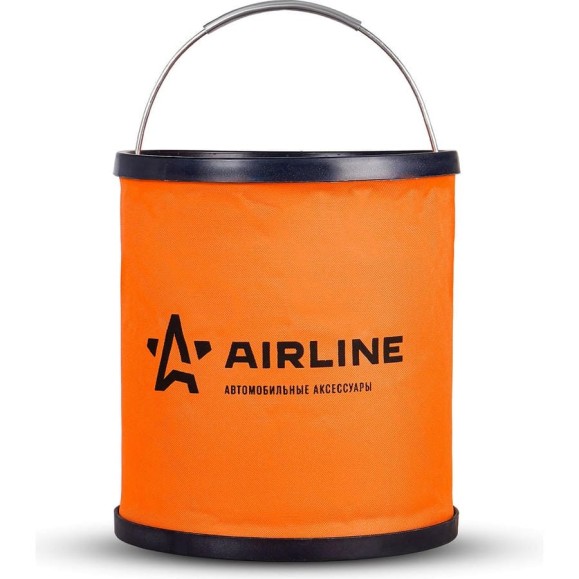 Компактное оранжевое ведро-трансформер 11л Airline AB-O-02 Компактное оранжевое ведро-трансформер 11л Airline AB-O-02