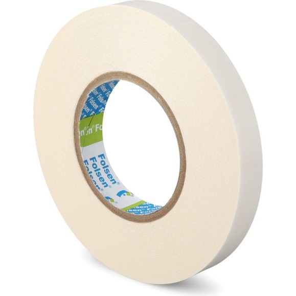 Бумажная двусторонняя лента FOLSEN 12 мм x 50м, Tissue 033385012