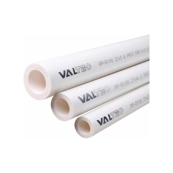 Труба Valtec PP-R, PN 20, 25 MM /белый/ (4м) VTp.700.0020.25 Труба Valtec PP-R, PN 20, 25 MM /белый/ (4м) VTp.700.0020.25