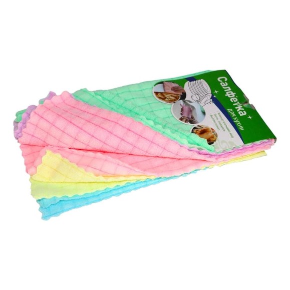 Тряпка для уборки baizheng 5pcs BJ一16108
