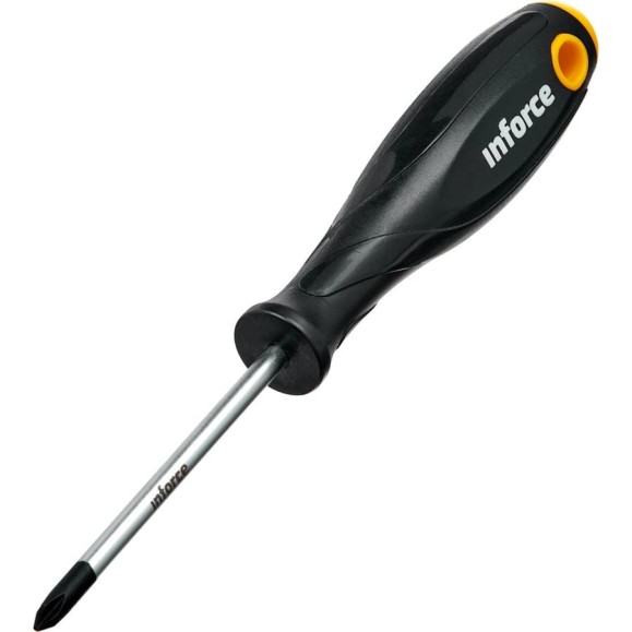 Крестовая отвертка Inforce PH1x80 06-09-55 Крестовая отвертка Inforce PH1x80 06-09-55