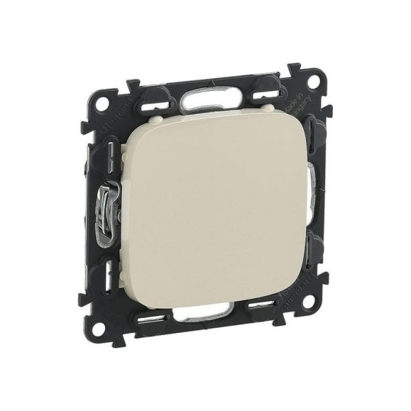 Заглушка Legrand Valena ALLURE с суппортом, с лицевой панелью, слоновая кость 755186