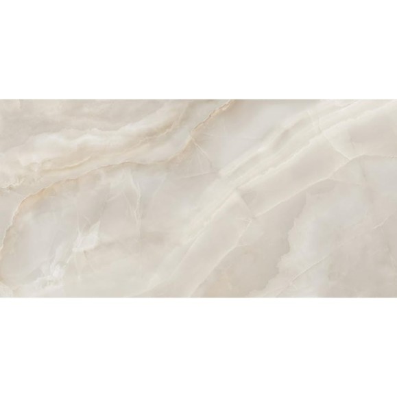 Керамогранит sugar-эффект Delacora Оникс Бриз кремовый / Onyx Breez Crema 600х1200х9,5 (2 шт в уп/43,2 м в пал) 60120ONB01