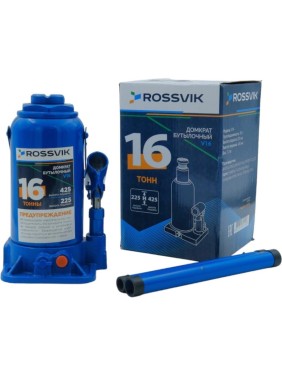 Домкрат бутылочный Rossvik г/п 16,0т V16