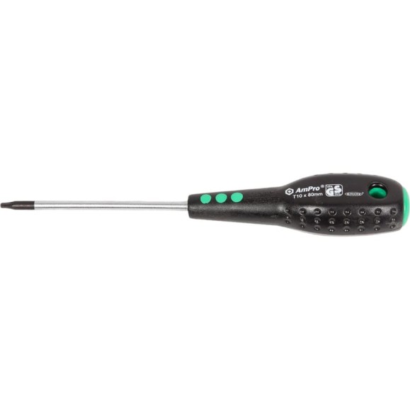 Отвертка AmPro TORX T10x80 мм T32045 Отвертка AmPro TORX T10x80 мм T32045
