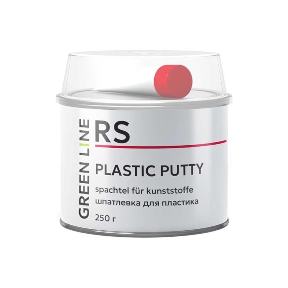 Шпатлёвка для пластика GREEN LINE PLASTIC PUTTY 250 г 50RS–250–PL Шпатлёвка для пластика GREEN LINE PLASTIC PUTTY 250 г 50RS–250–PL