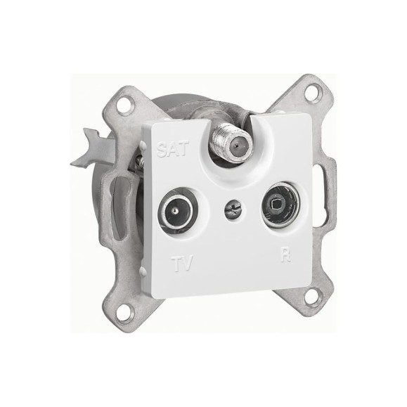 Розетка Legrand Cariva DIY TV-FM-SAT звезда, бел 695957 Розетка Legrand Cariva DIY TV-FM-SAT звезда, бел 695957