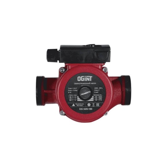 Насос циркуляционный Ogint OG 32/8-180 PN10 230В в/к 215-1515 Насос циркуляционный Ogint OG 32/8-180 PN10 230В в/к 215-1515
