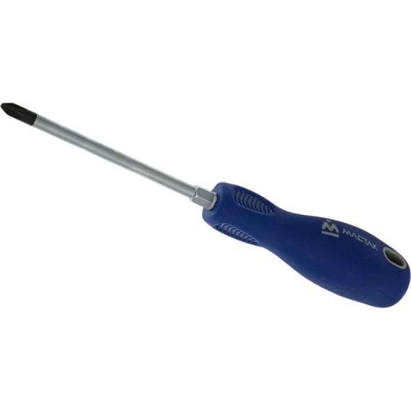 Крестовая отвёртка Phillips 2х100 мм МАСТАК 041-02101H Крестовая отвёртка Phillips 2х100 мм МАСТАК 041-02101H