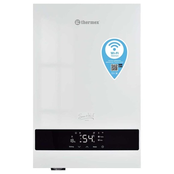 Электрический настенный котел Термекс THERMEX Sonne 12 Wi-Fi (White) ЭдЭБ05248 Электрический настенный котел Термекс THERMEX Sonne 12 Wi-Fi (White) ЭдЭБ05248
