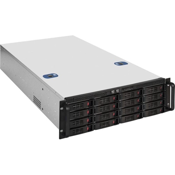 Серверный корпус ExeGate Pro 3U660-HS16 RM 19", высота 3U, глубина 660, БП 2U-500ADS, 16xHotSwap, USB 281299 Серверный корпус ExeGate Pro 3U660-HS16 RM 19", высота 3U, глубина 660, БП 2U-500ADS, 16xHotSwap, USB 281299