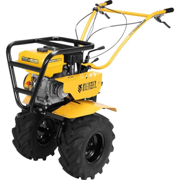Мотоблок Denzel DPT-470S-PRO, 7 л.с., ремен.сцеп, фрез 3x4, ШОМ, передачи 4В/2Н 56445 Мотоблок Denzel DPT-470S-PRO, 7 л.с., ремен.сцеп, фрез 3x4, ШОМ, передачи 4В/2Н 56445