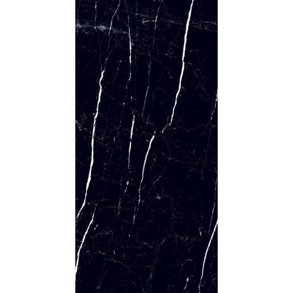 Керамогранит NOVIN CERAM YAZD TILE ITANO BLACK полированный, ректифицированный, 60x120 см, упак. 3 шт., 2,16 кв. м КА-00001180